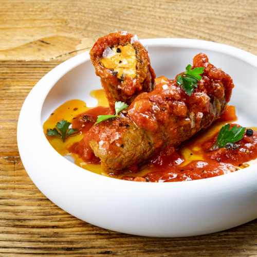 Braciola siciliana al pomodoro