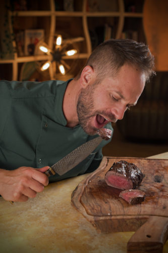 Simone Rugiati Brand Ambassador di Irish Beef